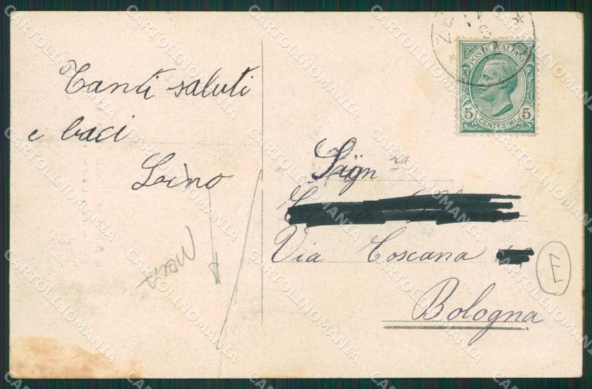 Como Lago di Veleso Gorla PIEGA cartolina QZ1628 – retro
