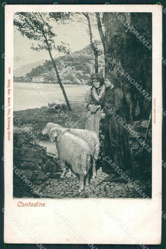 Como Lago di Costumi cartolina QZ1635 – fronte