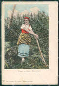 Como Lago di Costumi cartolina QZ1645 – fronte