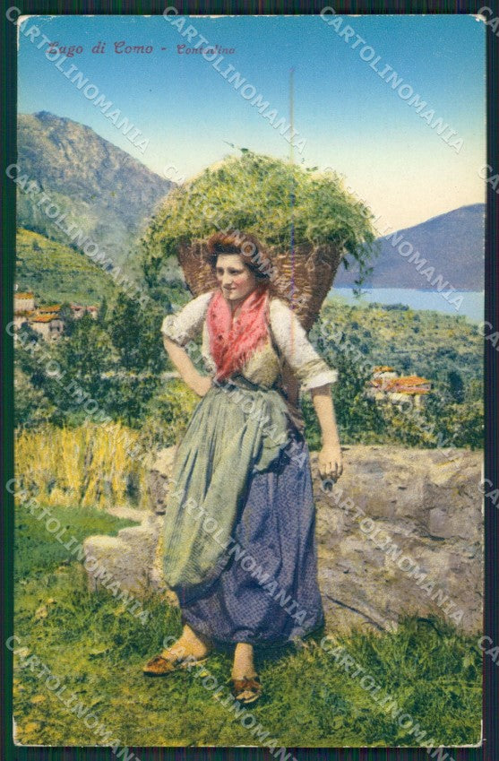 Como Lago di Costumi cartolina QZ1646 – fronte