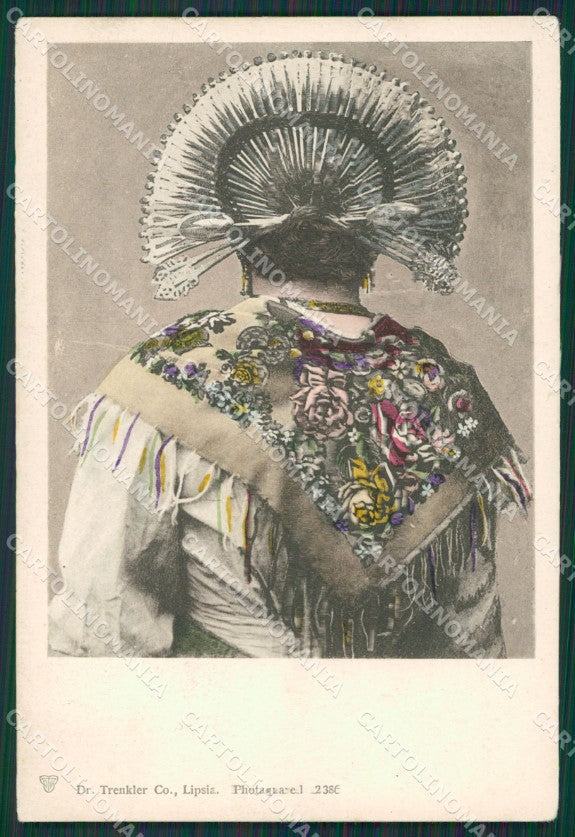 Como Lago di Costumi PIEGHINE cartolina QZ1654 – fronte
