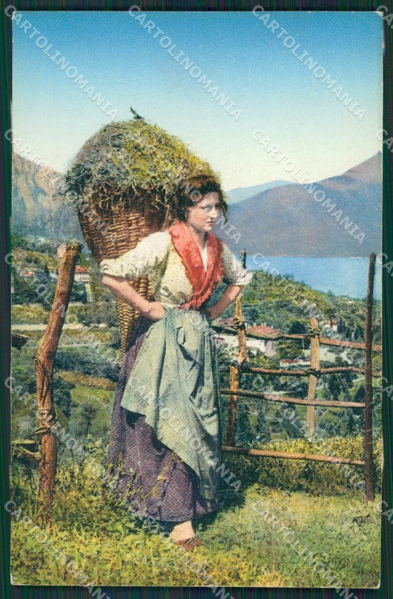 Como Lago di Costumi cartolina QZ1661 – fronte