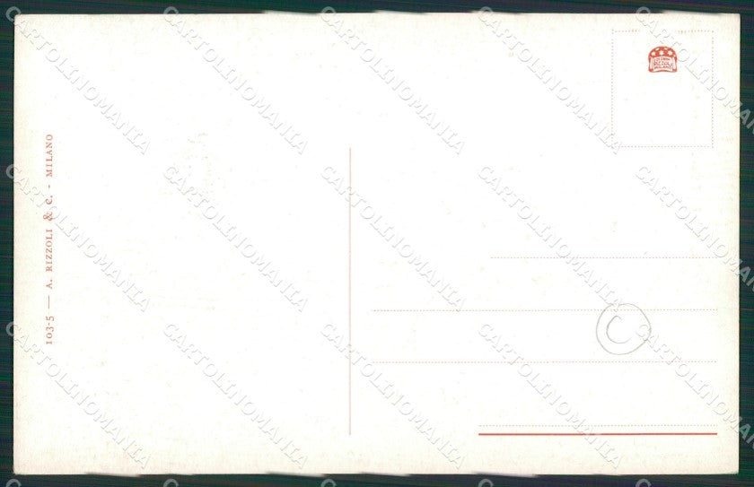 Como Lago di Costumi cartolina QZ1665 – retro