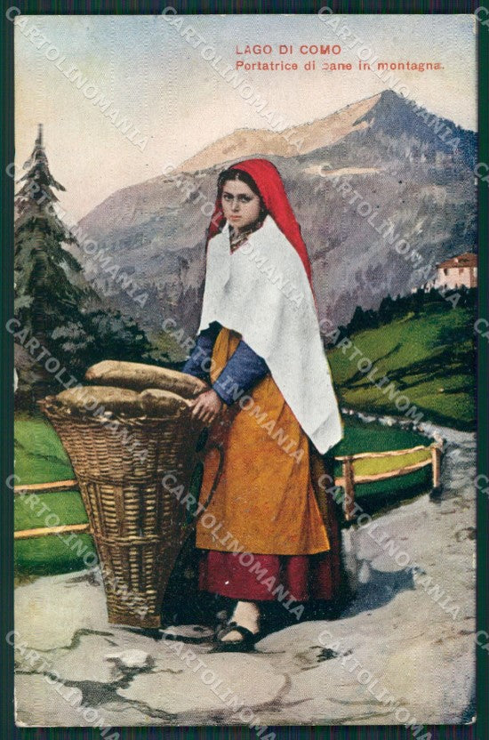 Como Lago di Costumi cartolina QZ1666 – fronte
