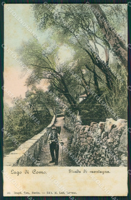 Como Lago di Costumi cartolina QZ1668 – fronte
