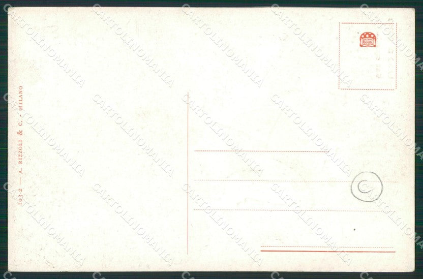 Como Lago di Costumi cartolina QZ1669 – retro