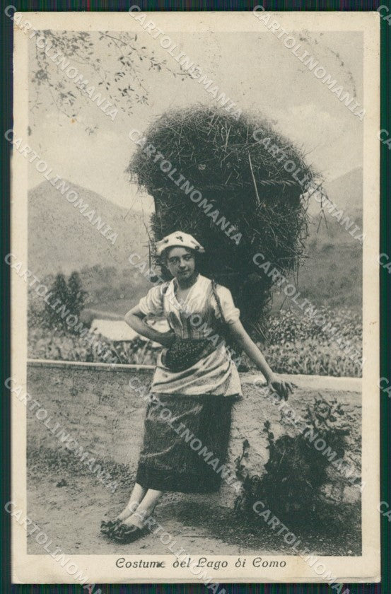 Como Lago di Costumi cartolina QZ1672 – fronte