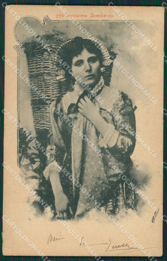 Como Lago di Costumi cartolina QZ1673 – fronte