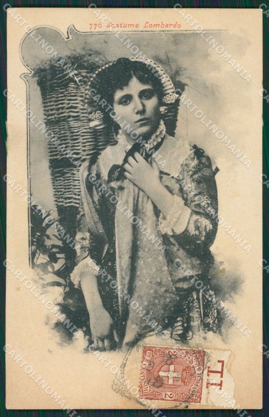 Como Lago di Costumi cartolina QZ1674 – fronte