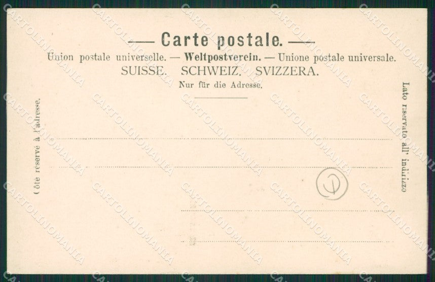 Como Lago di Costumi cartolina QZ1681 – retro