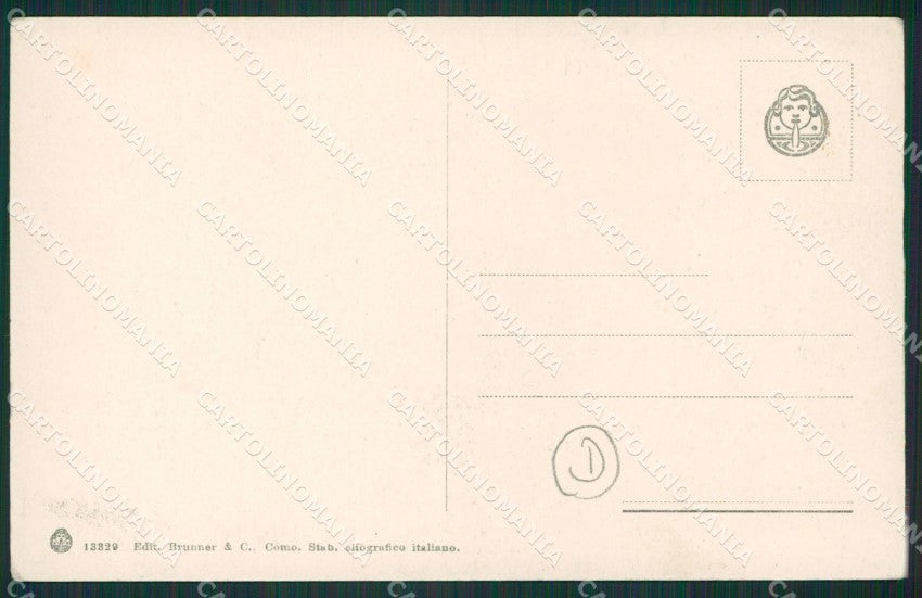 Como Lago di Costumi cartolina QZ1688 – retro