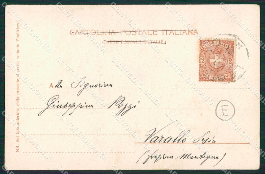 Como Lago di Costumi cartolina QZ1691 – retro