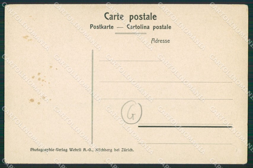 Como Lago di Costumi cartolina QZ1700 – retro