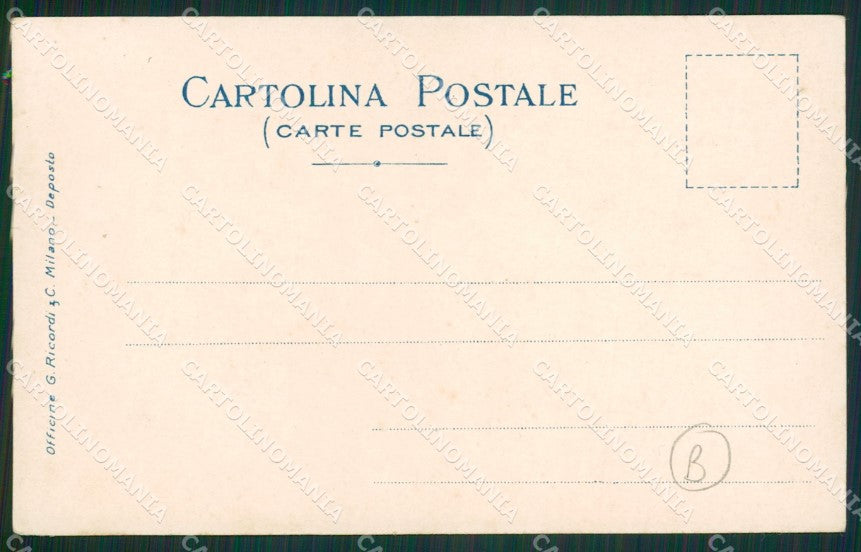 Como Costumi Lombardi Gregge cartolina QZ1705 – retro