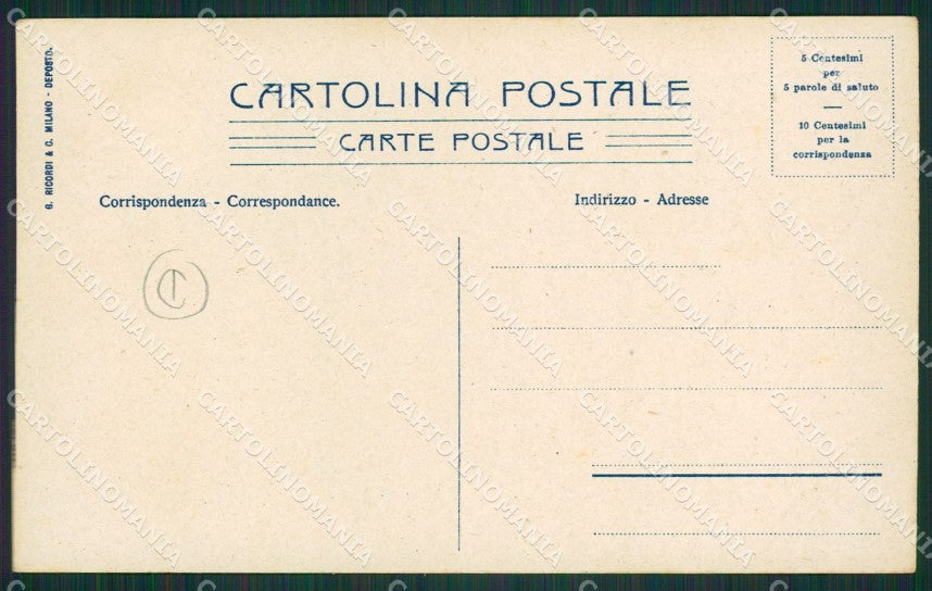 Como Costumi Lombardi cartolina QZ1710 – retro