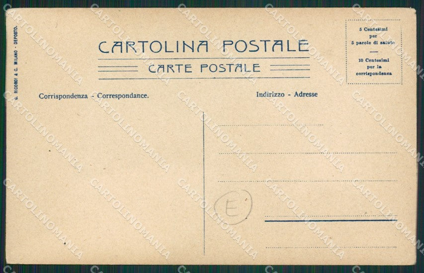 Como Costumi Lombardi cartolina QZ1713 – retro