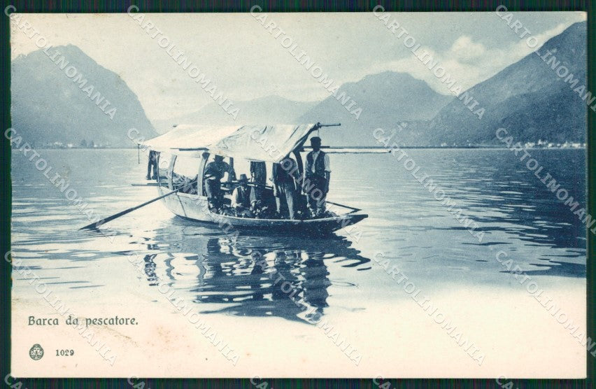 Como Lago di COLLA cartolina QZ1725 – fronte