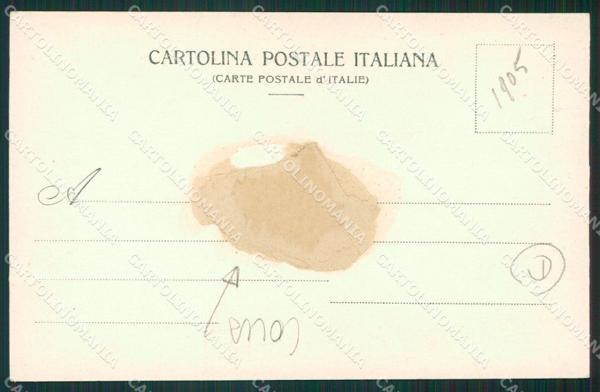 Como Lago di COLLA cartolina QZ1725 – retro