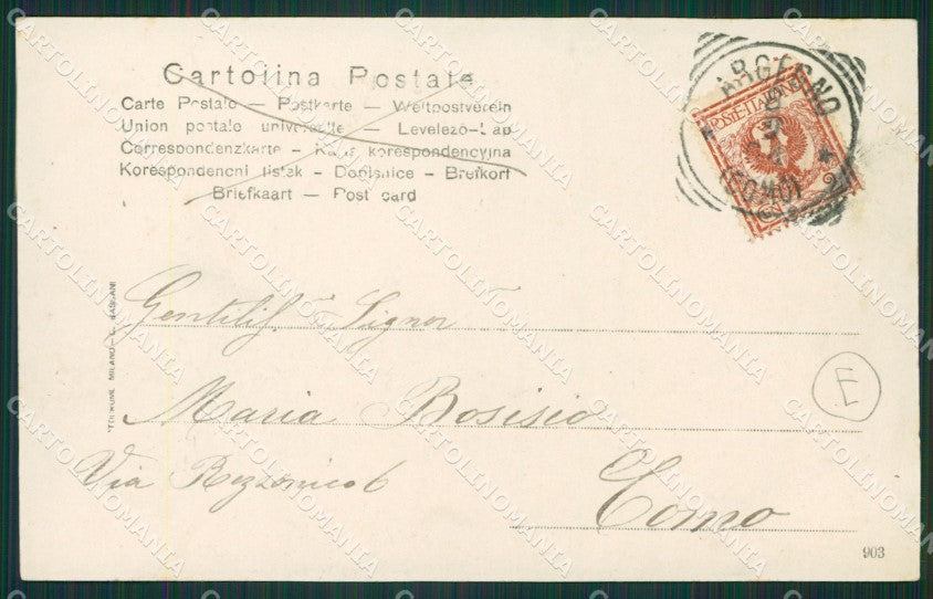 Como Lago di cartolina QZ1727 – retro
