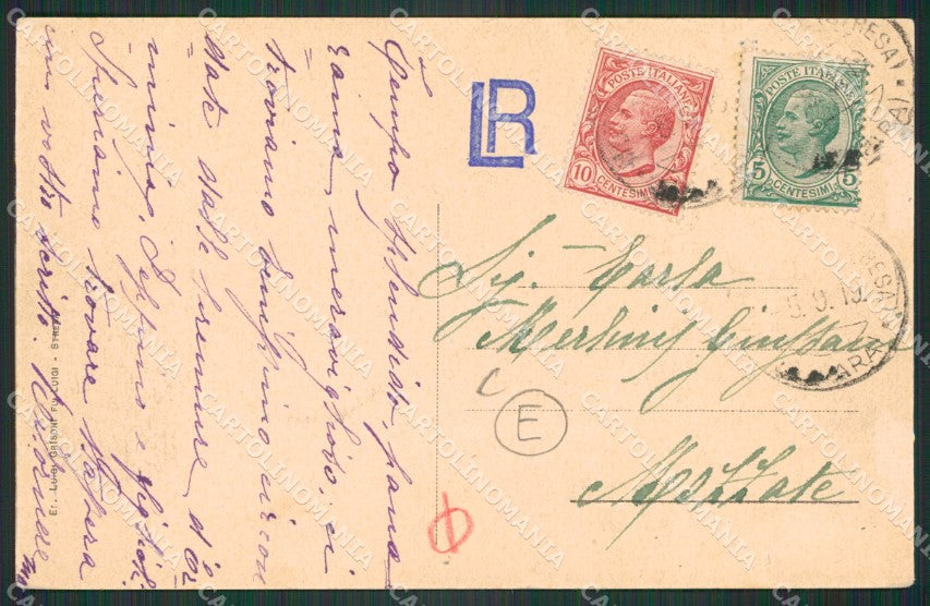 Verbania Mottarone cartolina QZ1737 – retro