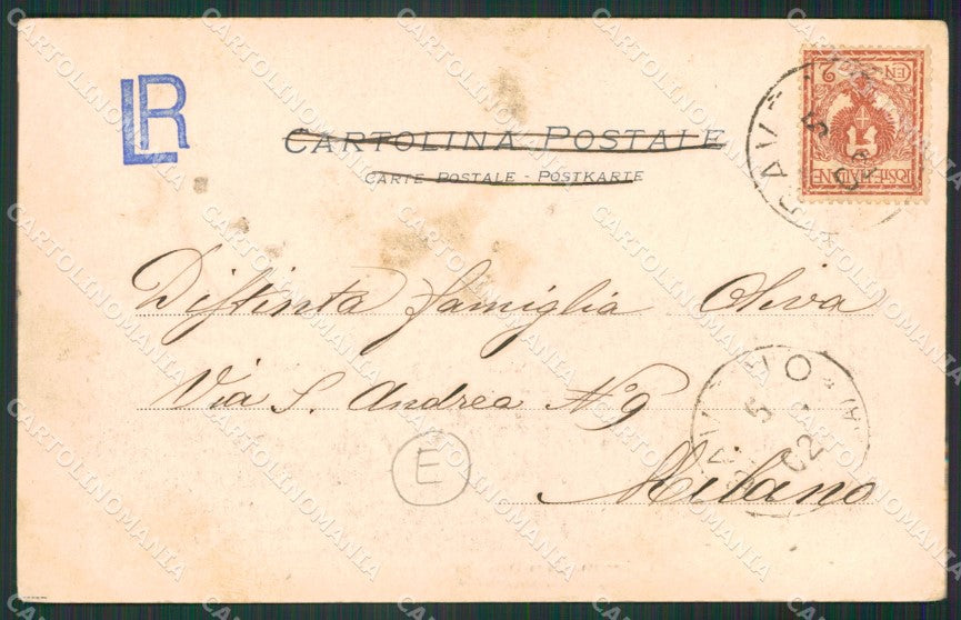 Verbania Mottarone cartolina QZ1740 – retro