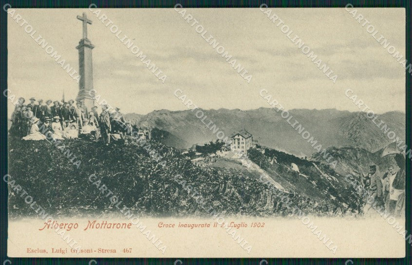 Verbania Mottarone cartolina QZ1745 – fronte