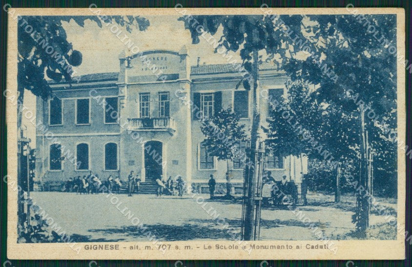 Verbania Gignese cartolina QZ1747 – fronte