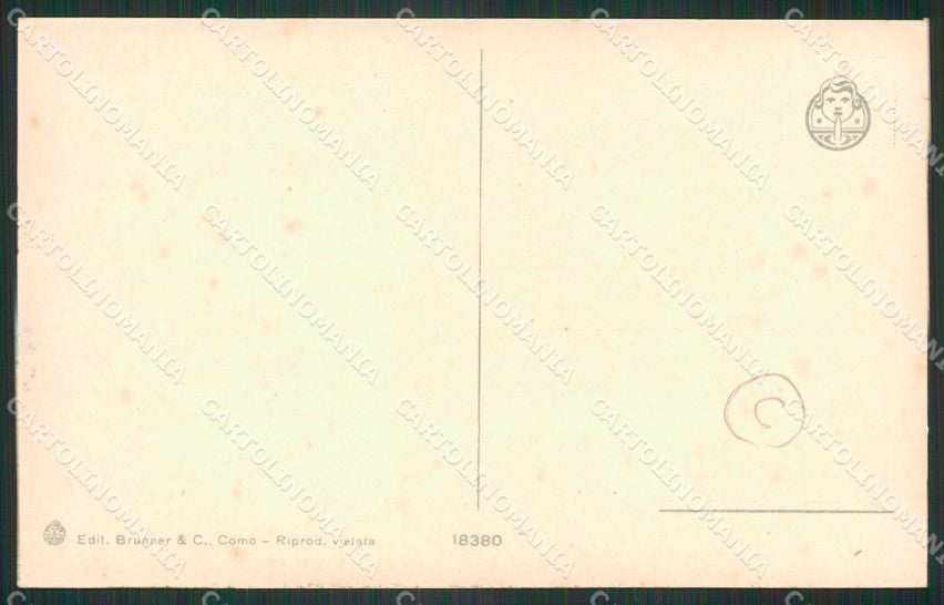Verbania Mottarone Tram cartolina QZ1752 – retro