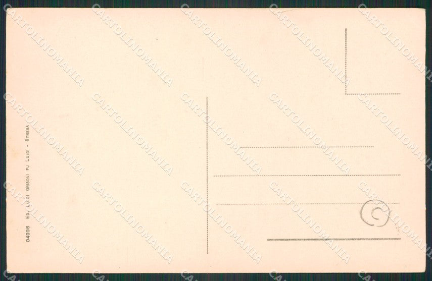 Verbania Mottarone Tram cartolina QZ1754 – retro
