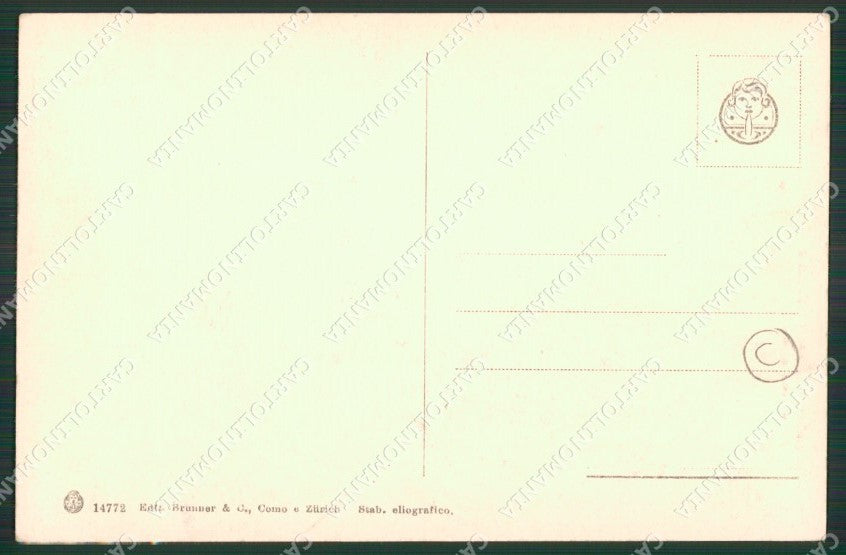 Verbania Mottarone Tram cartolina QZ1756 – retro