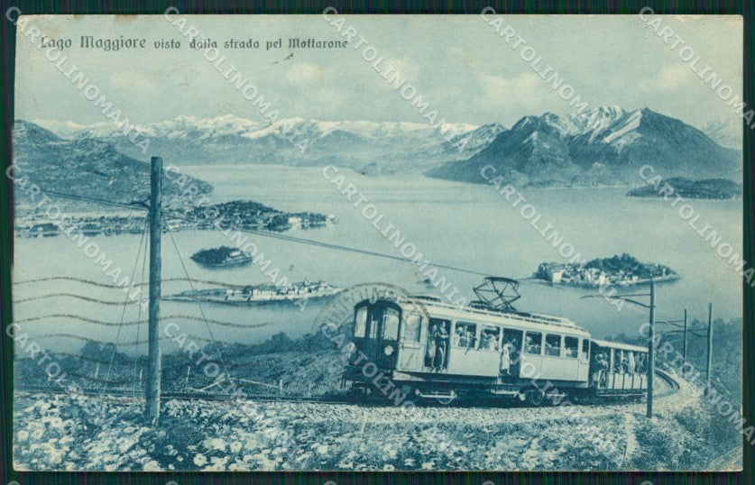 Verbania Mottarone Tram cartolina QZ1762 – fronte