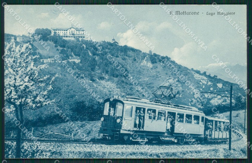 Verbania Mottarone Tram cartolina QZ1766 – fronte