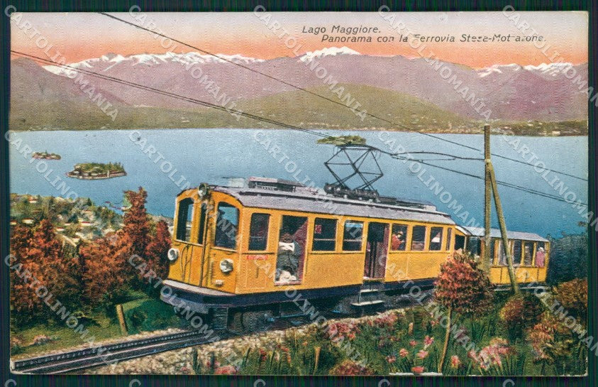 Verbania Mottarone Tram cartolina QZ1770 – fronte