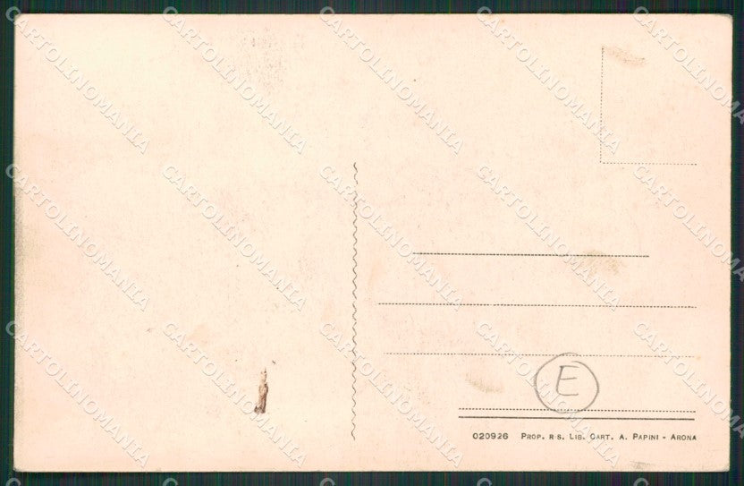 Novara Nebbiuno SCOLLATA cartolina QZ1788 – retro