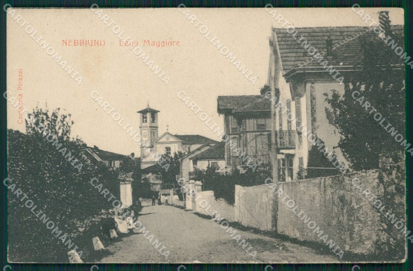 Novara Nebbiuno cartolina QZ1792 – fronte