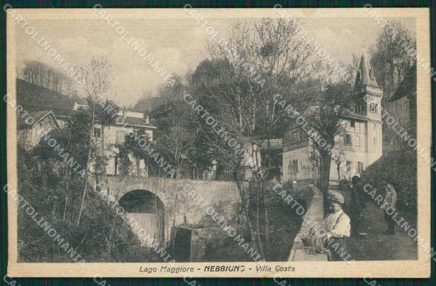 Novara Nebbiuno cartolina QZ1797 – fronte