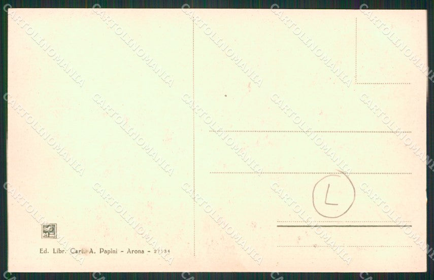 Novara Nebbiuno cartolina QZ1799 – retro