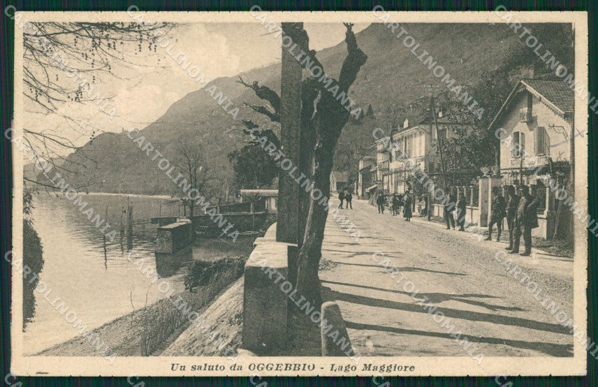 Verbania Oggebbio cartolina QZ1806 – fronte
