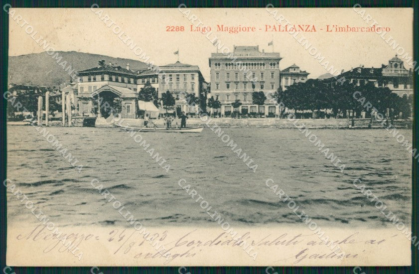 Verbania Pallanza cartolina QZ1820 – fronte