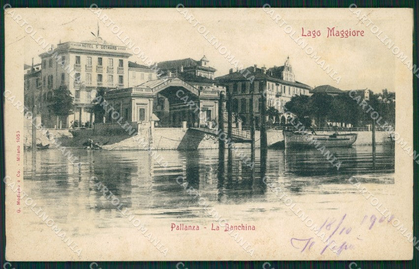 Verbania Pallanza cartolina QZ1829 – fronte