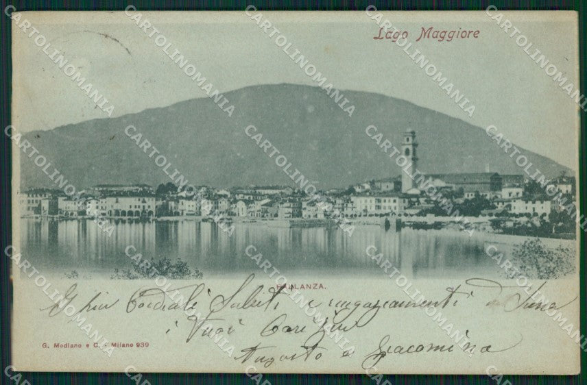 Verbania Pallanza cartolina QZ1834 – fronte
