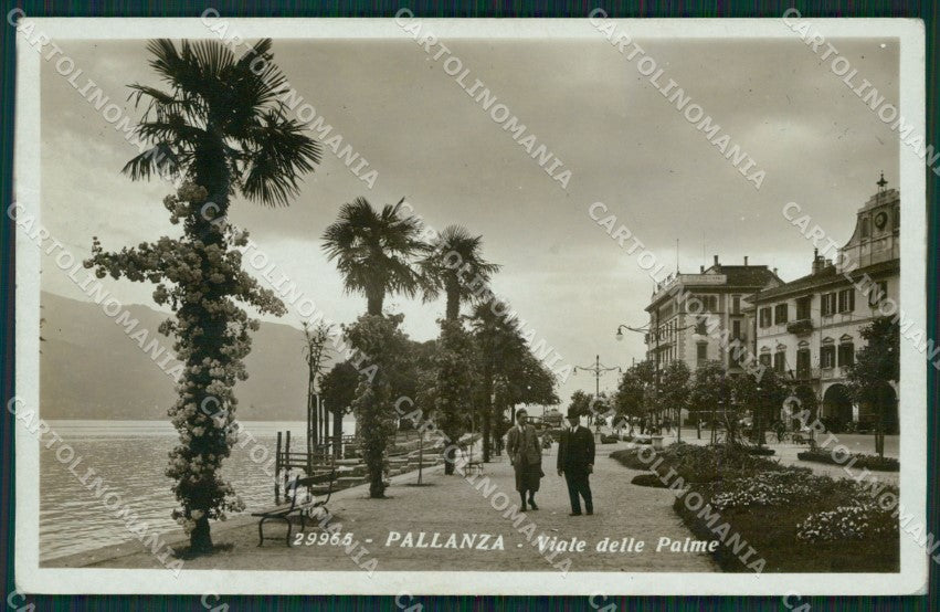 Verbania Pallanza Foto cartolina QZ1837 – fronte