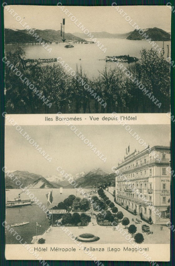 Verbania Pallanza cartolina QZ1840 – fronte