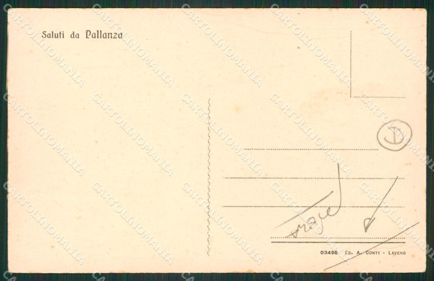 Verbania Pallanza Lavandaie PIEGA cartolina QZ1841 – retro