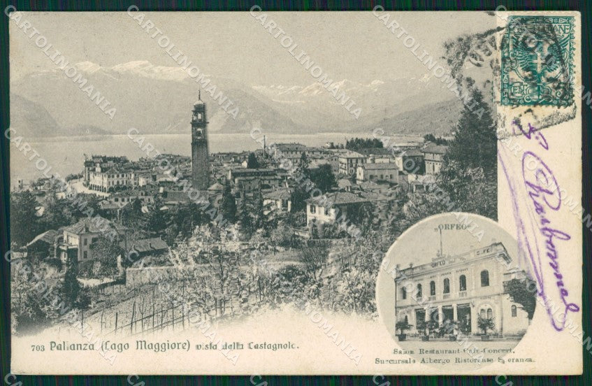 Verbania Pallanza cartolina QZ1843 – fronte