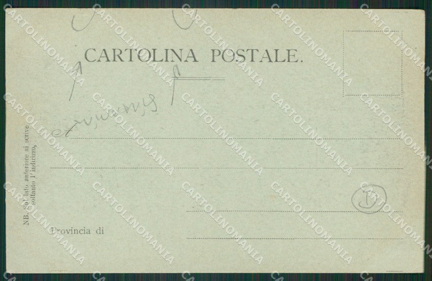 Verbania Pallanza Chiaro di Luna STRAPPINI cartolina QZ1845 – retro