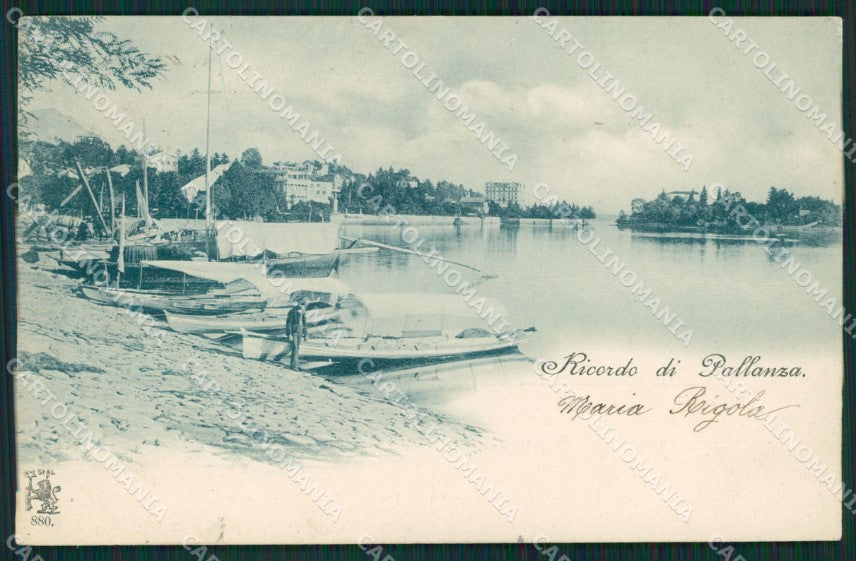 Verbania Pallanza cartolina QZ1846 – fronte