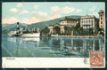 Verbania Pallanza Battello cartolina QZ1848 – fronte