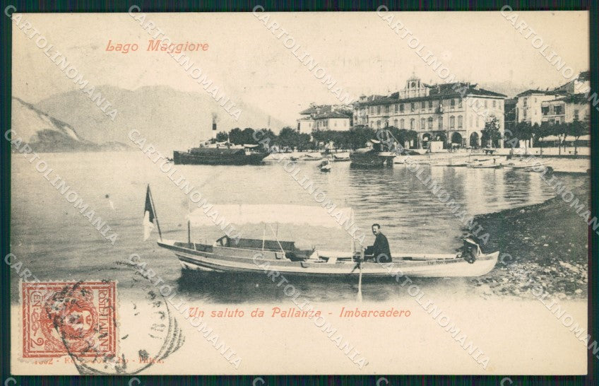 Verbania Pallanza cartolina QZ1849 – fronte