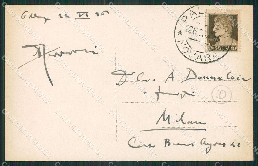 Verbania Pallanza cartolina QZ1856 – retro